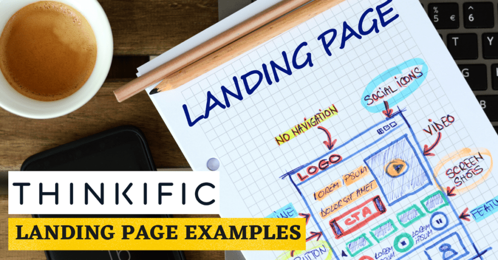 thinkific landing page examples