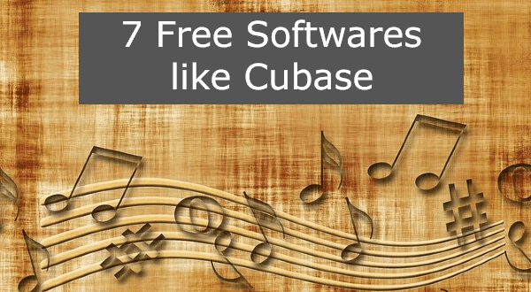 Free software like cubase